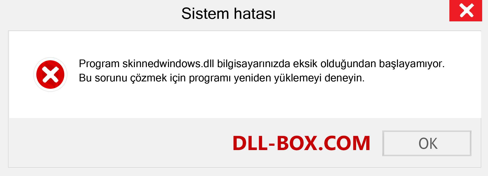 skinnedwindows.dll dosyası eksik mi? Windows 7, 8, 10 için İndirin - Windows'ta skinnedwindows dll Eksik Hatasını Düzeltin, fotoğraflar, resimler
